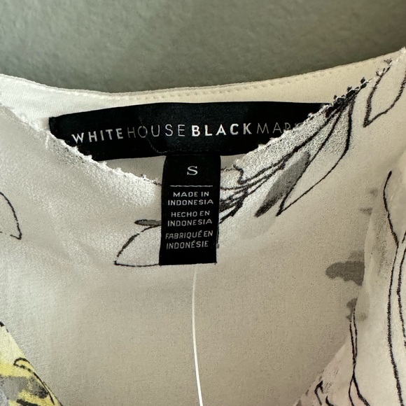 WHMB Airy Sleeveless Floral Midi Dress, Size Small - Picture 6 of 9